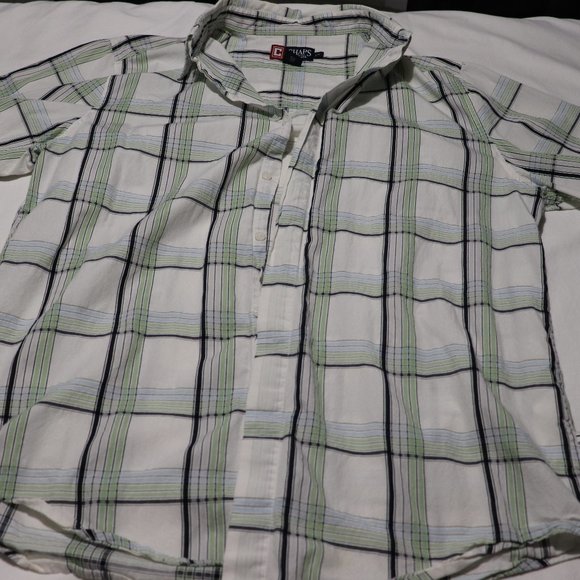 Chaps Short Sleeve Button Up - Picture 1 of 3